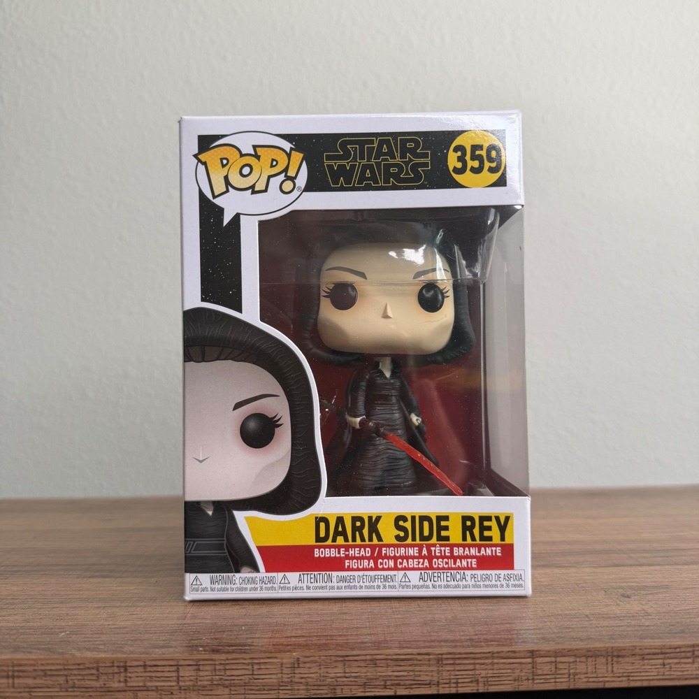Funko Pop‎ Dark Side Rey Star Wars #359 Great Condition